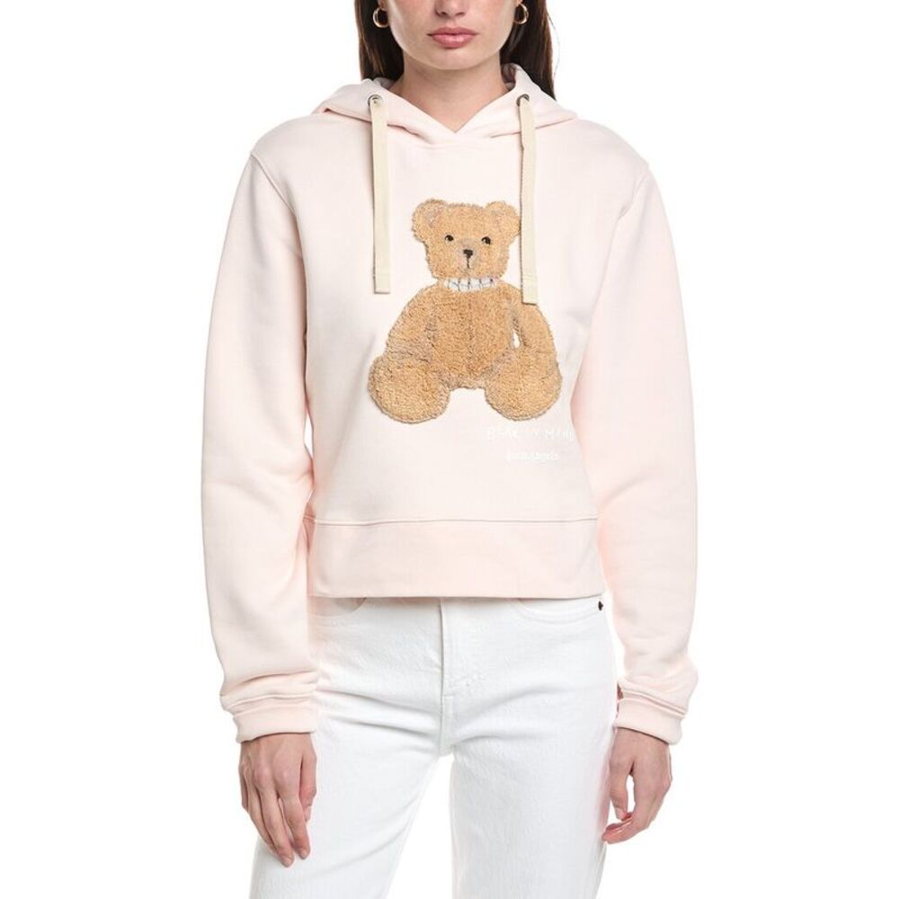 Palm Angels Womens  Hooded Sweatshirt, Pink